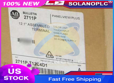 New Allen Bradley 2711P-T12C4D1 1250 PLUS W/ 2711P-T12C4D1 1PCS