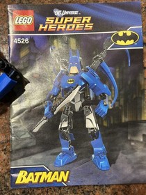 lego super heroes buildable figures 4526, 4527, 4528 bundle batman, joker, green