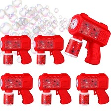 12 Pack Spider Web Automatic Bubble Gun For Christmas Party Favor