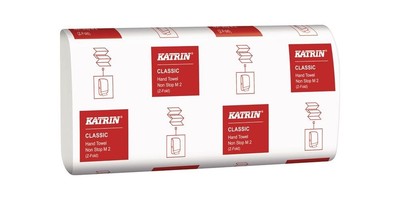 ELOS Falthandtuch Katrin Classic M 2 2-lagig weiß L.ca.240 mmxB.ca.203 mm
