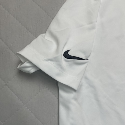 Nike Golf Shirt Men Large Standard Fit PGA Tour Custom Embroidered White - Flaws - Picture 10 of 10