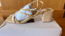 Dolce Vita Women s Beige Strappy Open Toe Ank...