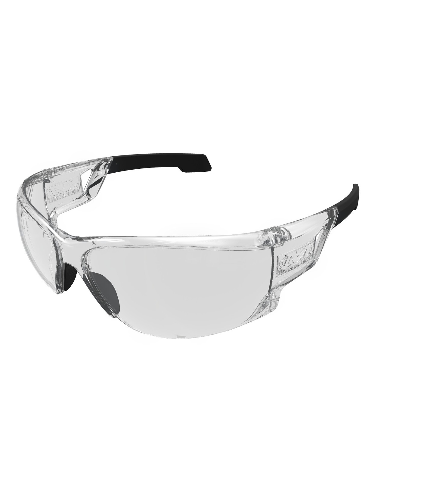 Mechanix Type-N Safety Glasses Clear Frame Clear Lens Eye Protection