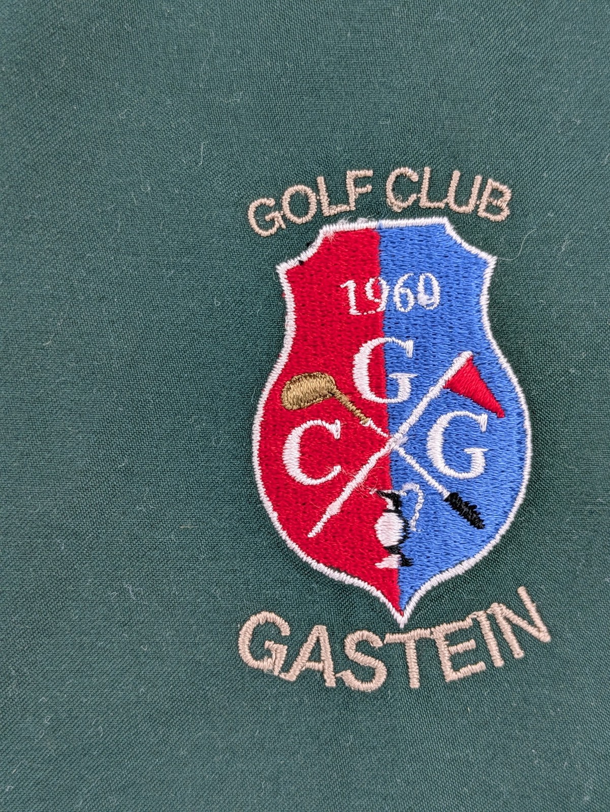 Ashworth Herren Golf Jacke Pullover Gr L Grün Gastein V-Ausschnitt Windbreaker image 4