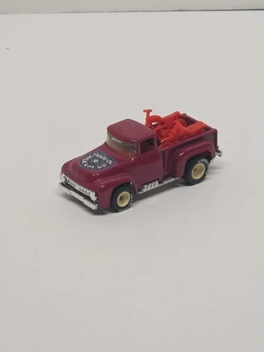 Hot wheels - 1973 - Good Ol' Pick-Um-Up Truck maroon Red Real Riders Vintage T9