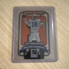 Donruss Topps NFL MLB Peyton Manning Freeman Maddux Serial Numbered Cards Lot 6