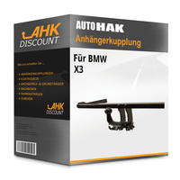 für BMW X3 01.2004-12.2010 Auto HAK AnhäNgerkupplung Abnehmbar NEU