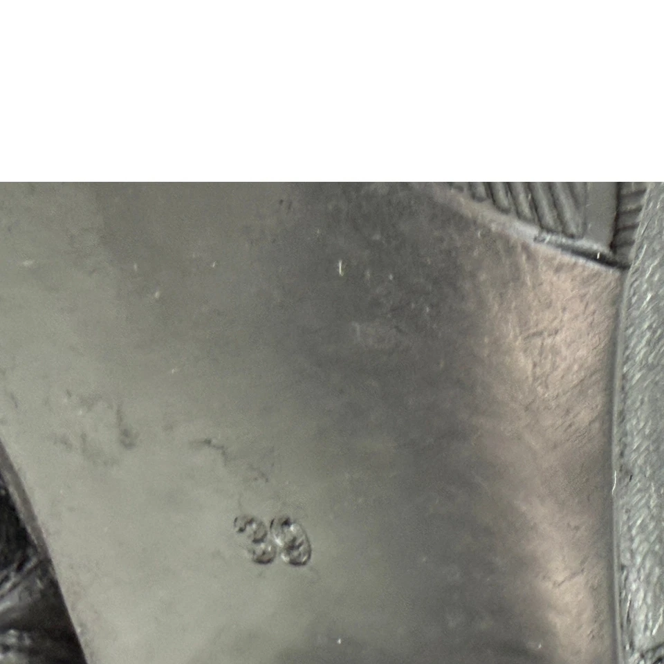 Spring Step Black Leather Lace-Up Ankle Boots 8.5 Vintage Victorian-Inspired - Image 4 of 4