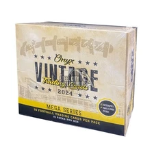 2024 Onyx Vintage Football Mega Series Hobby Box