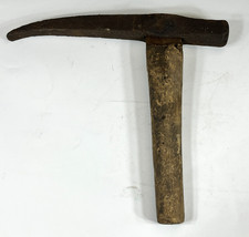 Antique Mining Miners Pick Hand Forged Prospecting Primitive Tool Trench Tunnel