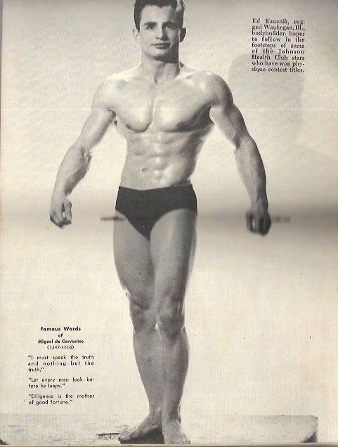TOMORROW'S MAN JUNE 1955 Pocketsize Physique Magazine | eBay