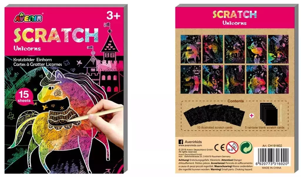 6920773316020 Mini wydrapywanki Jednoroce Avenir