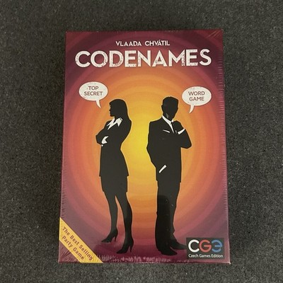 Code Names Party Game NEW Sealed Best Selling Czech Games Edition Vlaada Chvatil