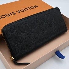 Louis Vuitton Monogram Empreinte Portefeuille Clemence Long Wallet