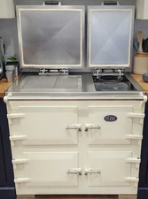 EVERHOT 100i 100 cm Induction Range Cooker in Cream RRP £11,750