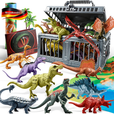 JOYIN Dinosaurier Spielzeug Ab 3-6 Jahre, Kinder Spielzeug Spielmatte Set, 19 PC