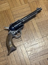1965 Johnny Eagle Red River Topper Revolver Toy Pistol - No Shells - WORKS