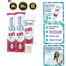 Kids Toothpaste, Fluoride Anticavity Toothpaste, Cavity and Enamel Protection...