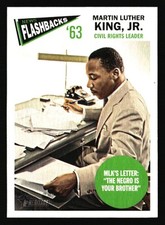 2012 Topps Heritage #NF-MKI Martin Luther King Jr. News Flashbacks
