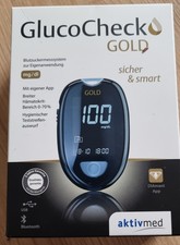 Aktivmed GlucoCheck GOLD mg/dl Blutzuckermessgerät 1 Set, Testgerät 