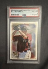 2008 Upper Deck Masterpieces - Max Scherzer #5 (RC)
