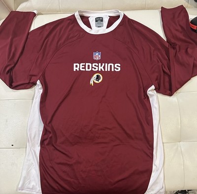 Washington Redskins long-sleeve shirt made by the brand RBX Size Large
