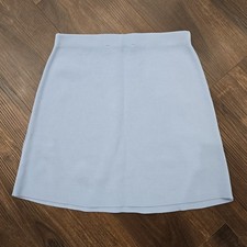 Zara Women's Mini Skirt Size Small Baby Blue