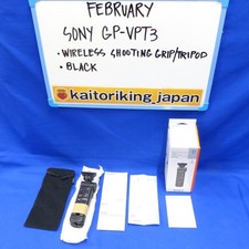 Sony GP-VPT3 Wireless Shooting Grip Tripod w/ Pouch Manuals Open Box
