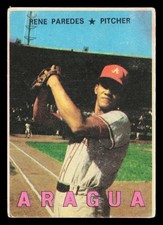 1967 Venezuelan Winter League #82 Rene Paredes    VGEX