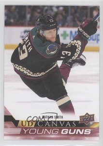 2022-23 Upper Deck Series 1 UD Canvas Young Guns Nathan Smith #C117 Rookie RC
