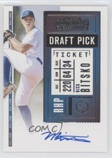 2020 Panini Contenders Draft Pick Ticket Nick Bitsko #DPT-NB Auto ii1
