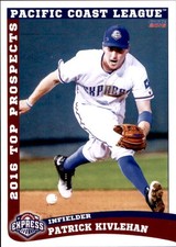2016 Pacific Coast League Top Prospects Choice 29 Patrick Kivlehan Nyack NY Card
