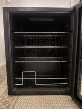 Ivation Stainless Fridge Single Door, Adjustable Shelves, 62 Can Beverage Cooler