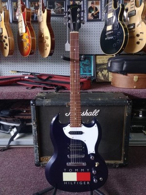 Gibson SG-X 1998 Caribbean Blue Tommy Hilfiger w/Gibson Hard Case