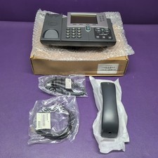 New Cisco CP-7960G Unified IP Phone w/ Handset and Cables