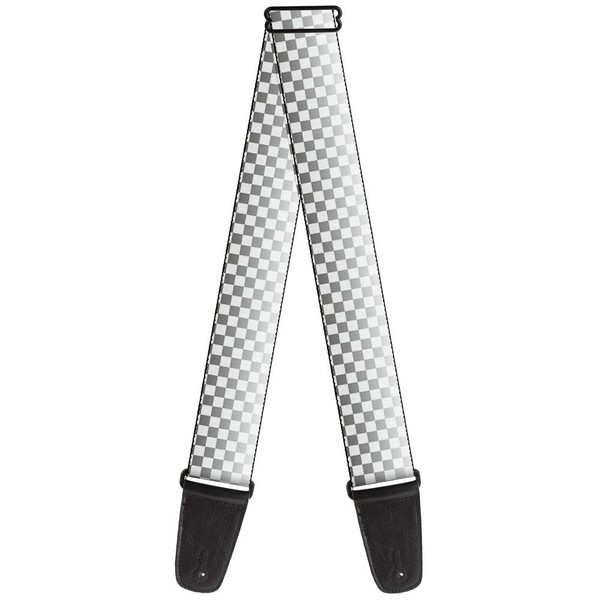 Guitar Strap - Checker Black/White Fade Out (Us Import) ACC NEU-image