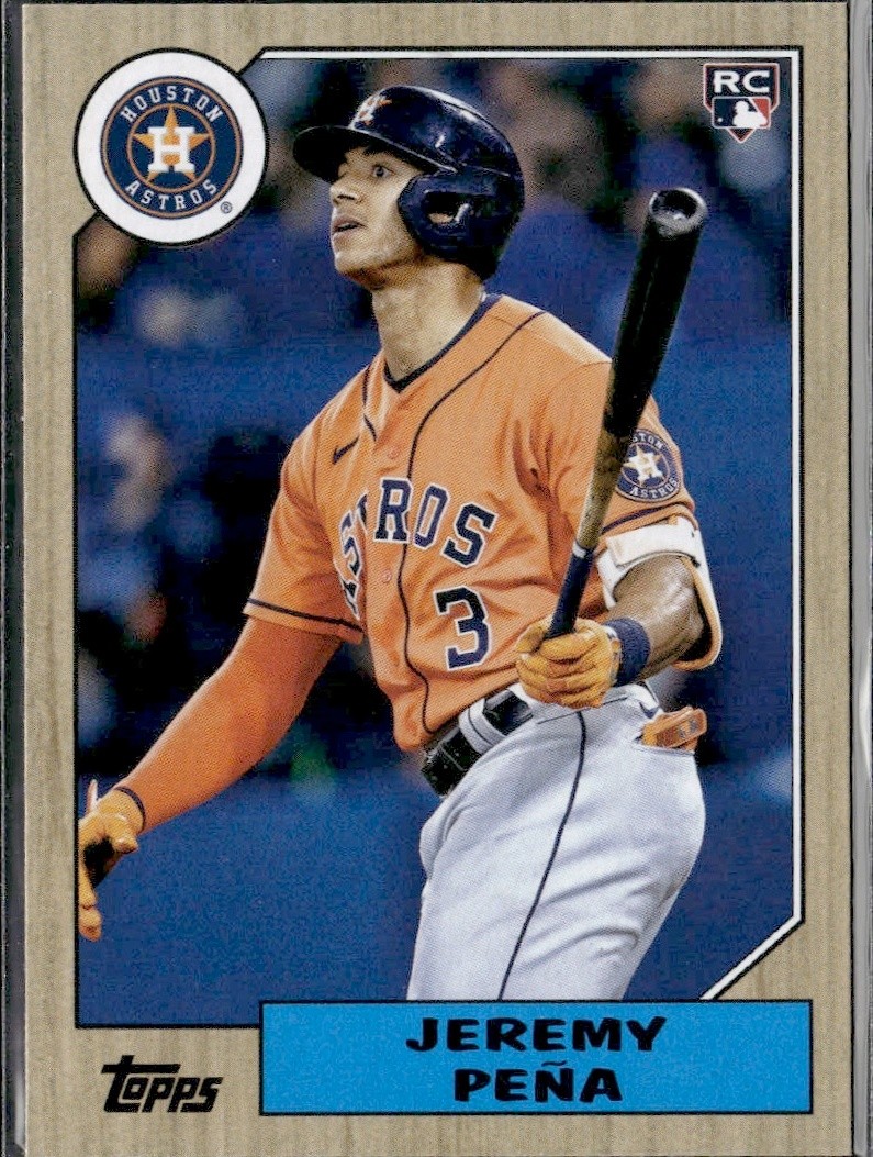 2022 Topps Jeremy Peña RC #280 Rookie Houston Astros Baseball