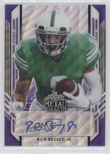 2021 Leaf Metal Draft Portrait Purple Wave 13/15 Rico Bussey Jr #PA-RBJ Auto no9