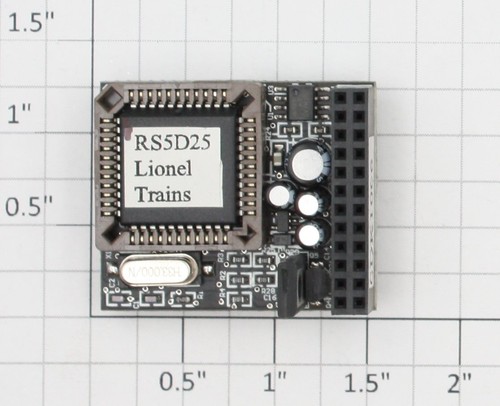 Placa de circuito PCB Railsounds 5,0 Lionel 691RS5002E PRR F-7 ABA (6-24584) | Zustand: New