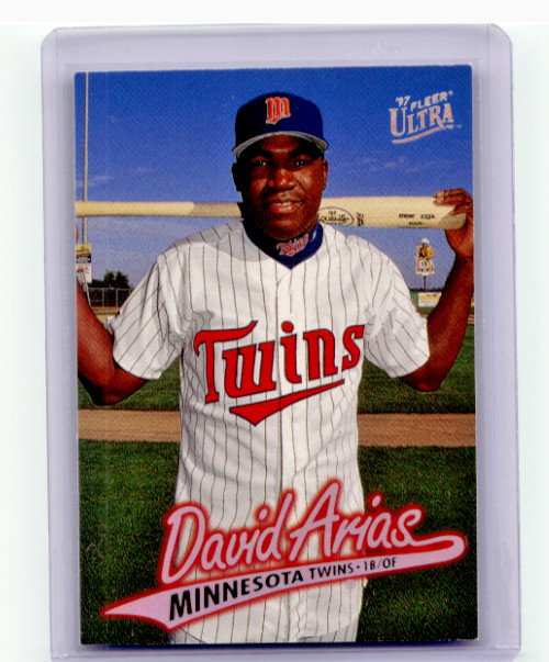 1997 Fleer Ultra David Ortiz (David Arias on Card) #518 Rookie RC HOF