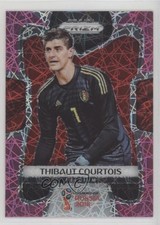 2018 Panini Prizm World Cup Pink Lazer Prizm 39/40 Thibaut Courtois #21 0sc3