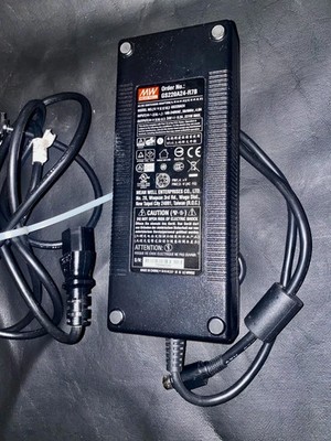 4-Pin DIN AC/DC Adapter For MW Mean Well GS220A24 GS220A24-R7B GST220A24 Charger
