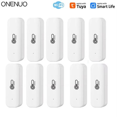 Tuya WiFi Temperature Humidity Sensor Smart Life Remote Monitor For Smart Home W