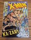 The X-Men #62 (Marvel Comics November 1969) Vintage