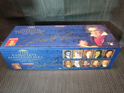 The Complete Masterworks Ludwig Van Beethoven 40 CD Box Disks 1770-1827