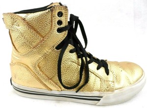 supra womens gold high tops
