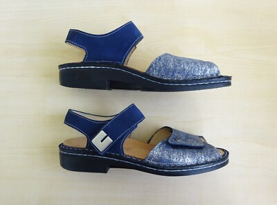 Finn Comfort Sandale Sandalette Echtleder Gr. 41 UK 7 NEU