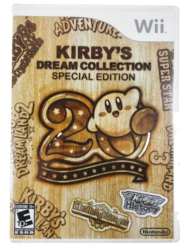 DREAMS COME TRUE/20th Anniversary DREAM… Kirby's Dream Collection - Special Edition 20th (Nintendo Wii