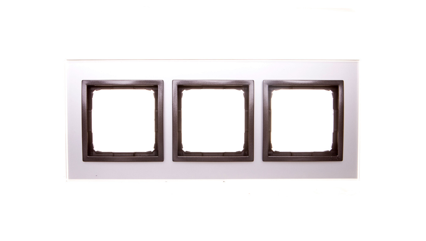 Simon 54 Nature Triple frame glass STORM CLOUD DRN3/72 /T2UK