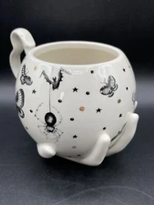 Anthropologie Florence Balducci 2024 Hand Halloween Stoneware Mug 16oz. NEW
